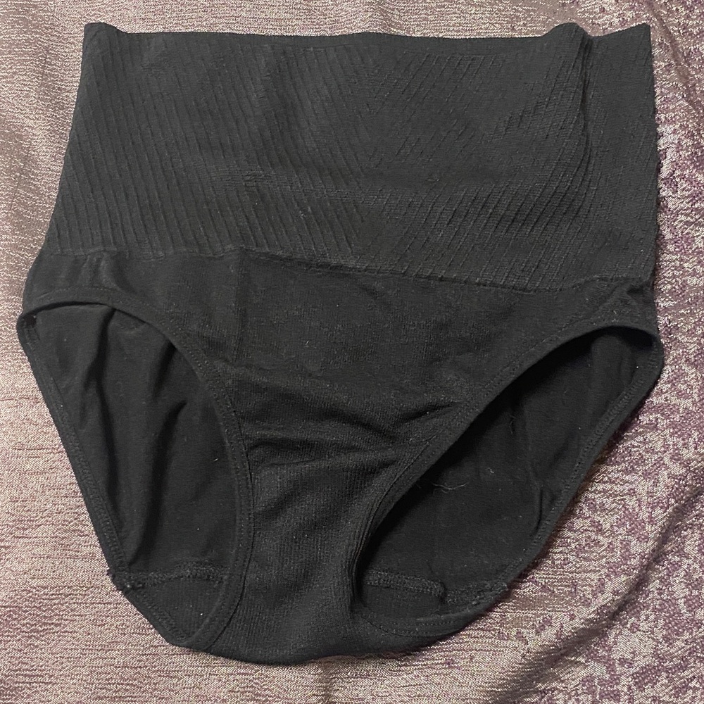 Skinnygirl Black High-Waisted Panties